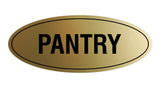 Signs ByLITA Oval Pantry Sign