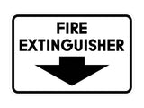 Signs ByLITA Classic Framed Fire Extinguisher