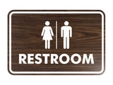 Signs ByLITA Classic All Gender Restroom Sign