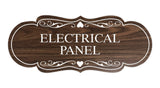 Signs ByLITA Designer Electrical Panel Sign