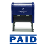 Paid Self Inking Rubber Stamp