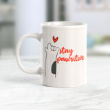 Stay Pawsitive Coffee Mug