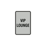 Portrait Round Vip Lounge Sign