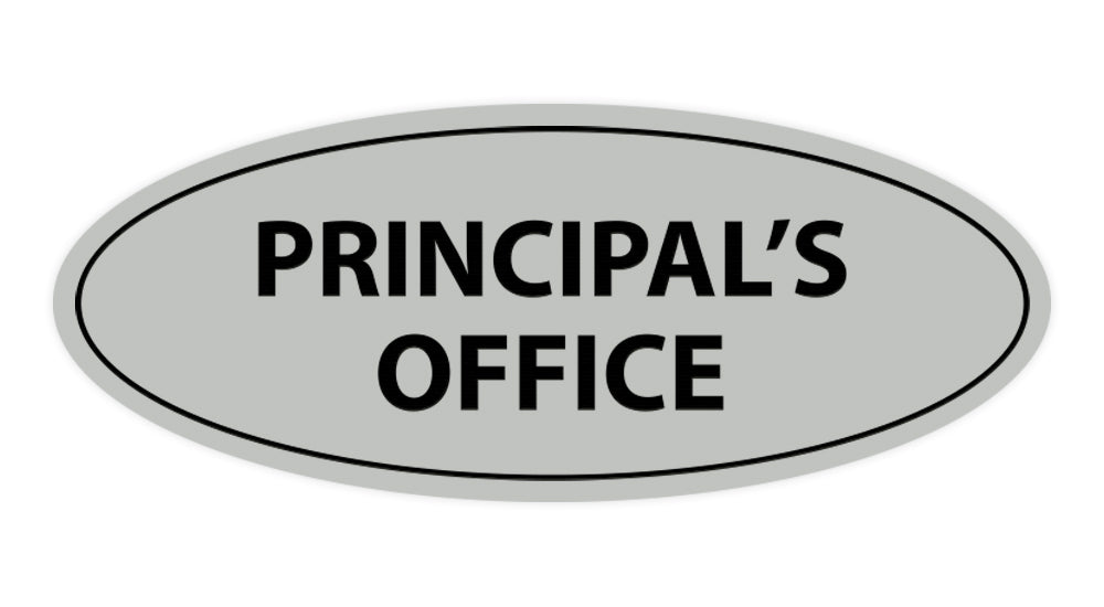Signs ByLITA Oval Principal's Office Sign