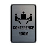 Portrait Round Conference Room Sign