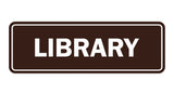 Signs ByLITA Standard Library Sign