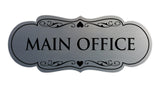 Designer Main Office Sign
