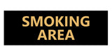 Signs ByLITA Basic Smoking Area