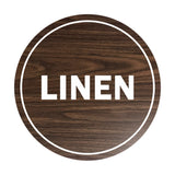 Signs ByLITA Circle Linen Sign