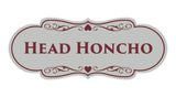 Signs ByLITA Designer Head Honcho Sign