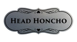 Signs ByLITA Designer Head Honcho Sign