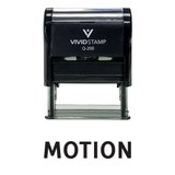 Motion Legal Self Inking Rubber Stamp