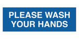 Signs ByLITA Basic Please Wash Your Hands Sign