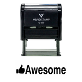 AWESOME Teacher Self Inking Rubber Stamp