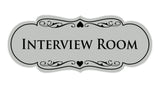 Signs ByLITA Designer Interview Room Sign