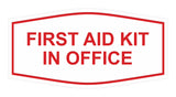 Signs ByLITA Fancy First Aid Kit in Office Sign