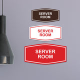 Signs ByLITA Fancy Server Room Sign