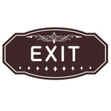 EXIT Victorian Door / Wall Sign