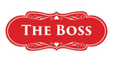 Signs ByLITA Designer The Boss Sign