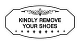 Victorian Kindly Remove Your Shoes Sign