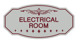 Victorian Electrical Room Sign