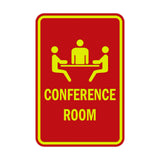 Portrait Round Conference Room Sign