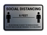 Classic Framed Social Distancing Sign