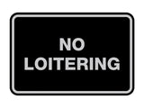 Signs ByLITA Classic Framed No Loitering