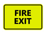 Signs ByLITA Classic Fire Exit Sign