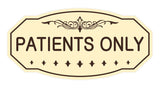 Victorian Patient Only Sign