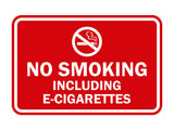 Signs ByLITA Classic Framed No Smoking Including E-Cigarettes Sign