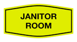Signs ByLITA Fancy Janitor Room Sign