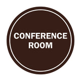 Signs ByLITA Circle Conference Room Sign