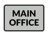Signs ByLITA Classic Framed Main Office Sign