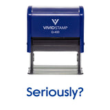 Blue Seriously? Novelty Stamp