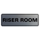 Riser Room Door / Wall Sign