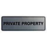 Standard Private Property Sign
