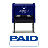Basic Paid Self Inking Rubber Stamp