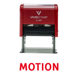 Motion Legal Self Inking Rubber Stamp