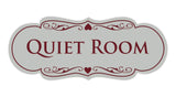 Signs ByLITA Designer Quiet Room Sign