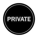 Signs ByLITA Circle Private Sign