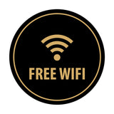 Signs ByLITA Circle Free WiFi Sign
