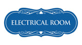 Signs ByLITA Designer Electrical Room Sign