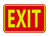Signs ByLITA Classic Framed Exit Sign