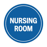 Signs ByLITA Circle Nursing Room Sign