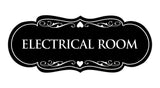 Signs ByLITA Designer Electrical Room Sign