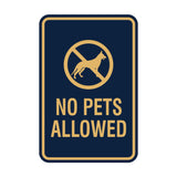 Signs ByLita Classic Framed No Pets Allowed Sign