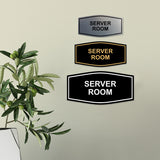 Signs ByLITA Fancy Server Room Sign