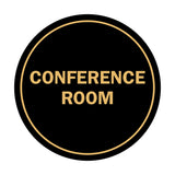 Signs ByLITA Circle Conference Room Sign