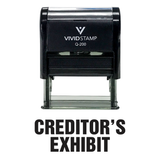 Creditor's Exhibit Self Inking Rubber Stamp